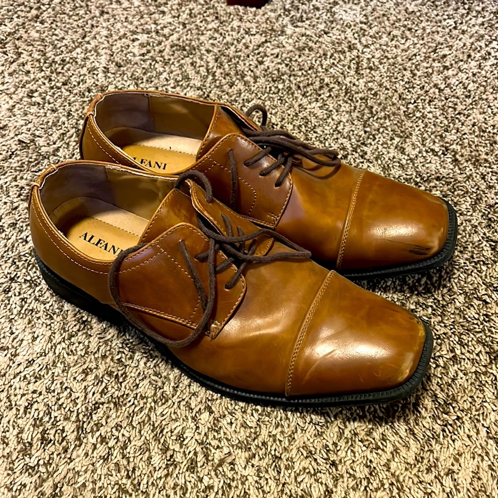 Men’s Brown Alfani Dress Shoes